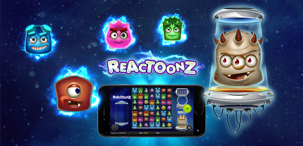 Reactoonz слот